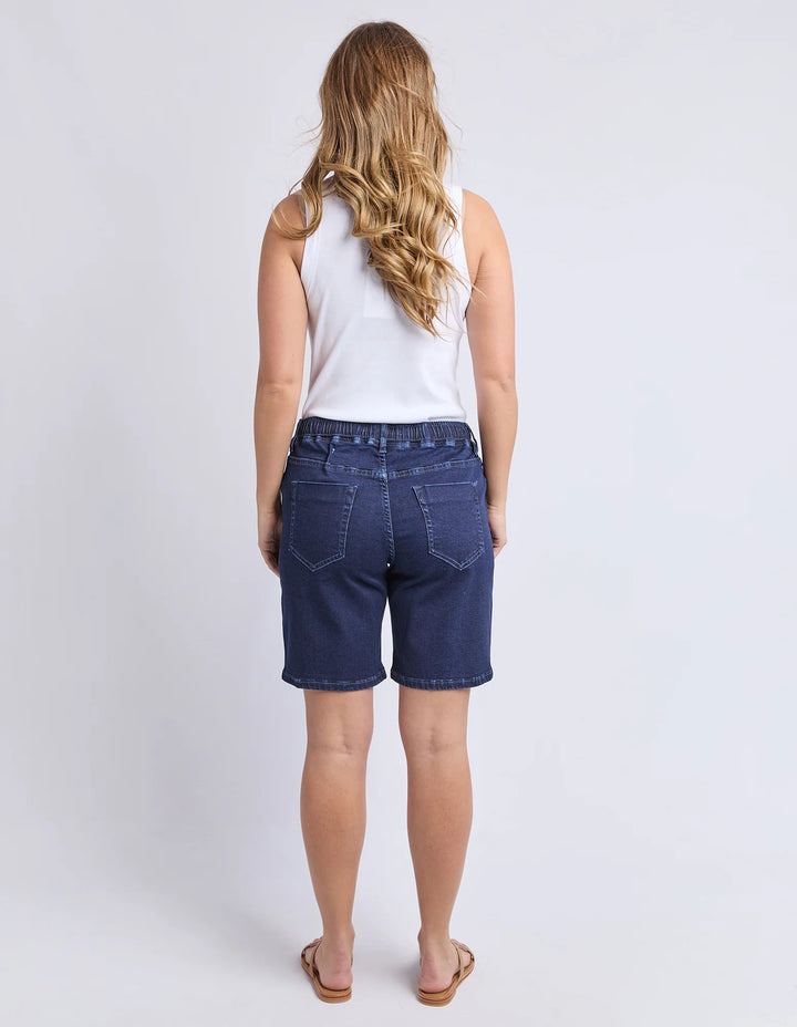 Gabby Bermuda Short - Dark Indigo