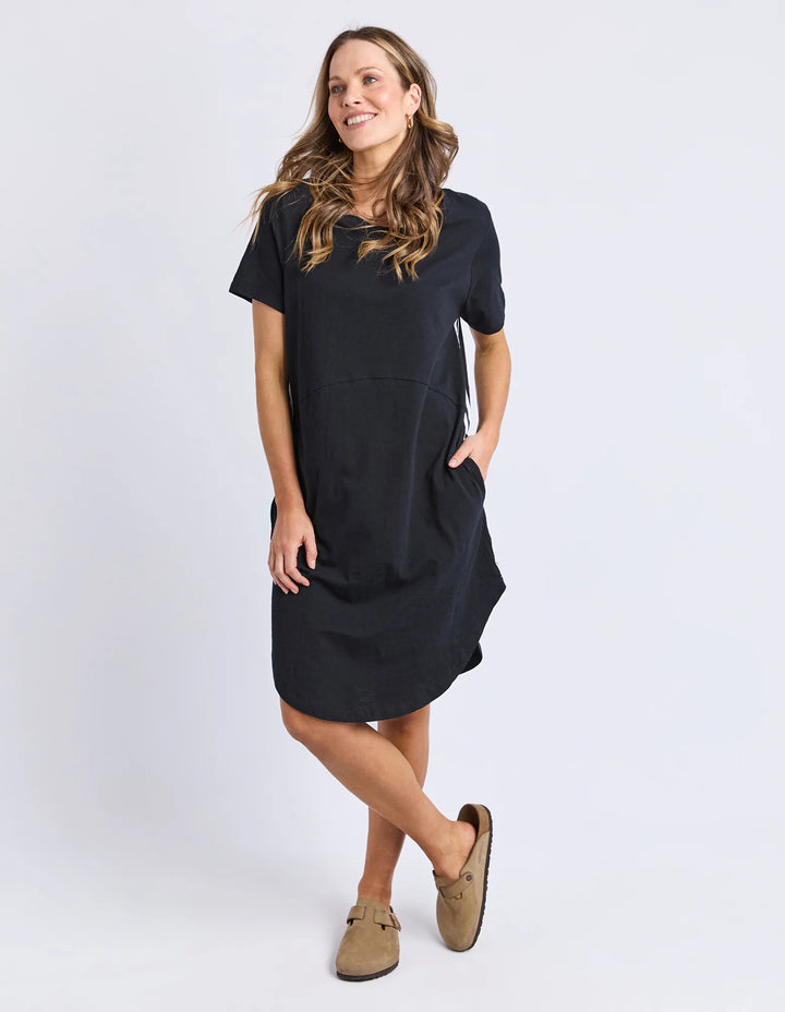 Bay Tape Dress - Black