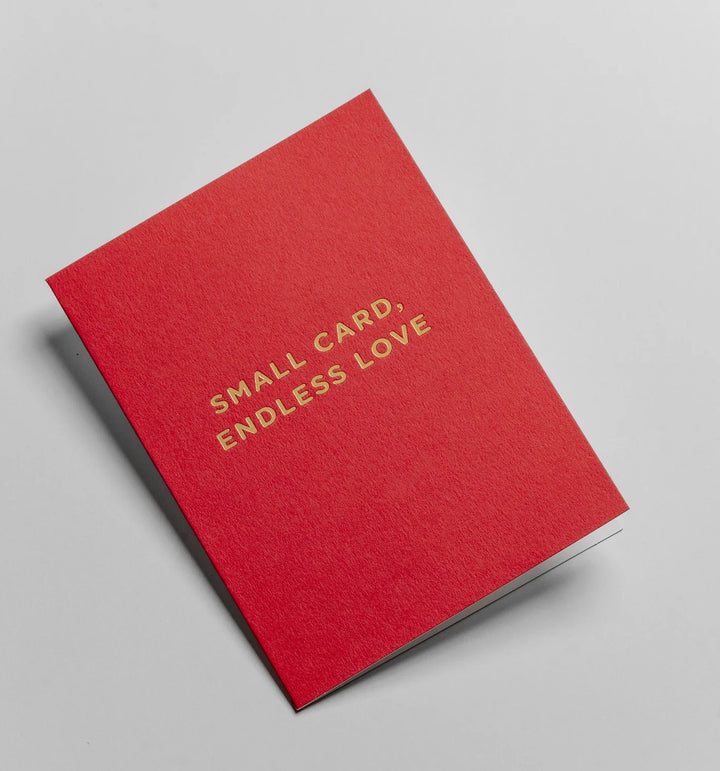Lagom | Card Small Card Endless Love Mini | Shut the Front Door