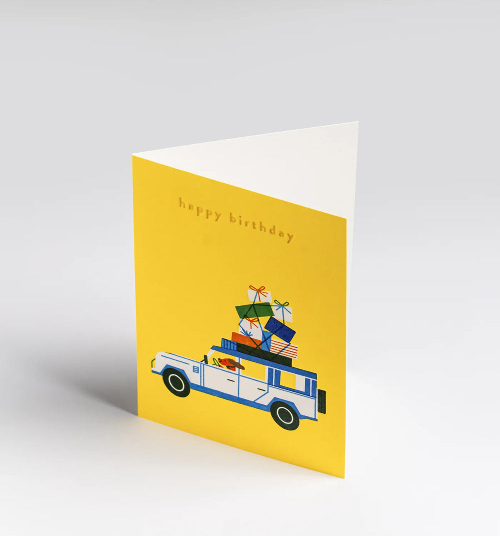 Lagom | Card Birthday HB Car/Gifts Mini | Shut the Front Door