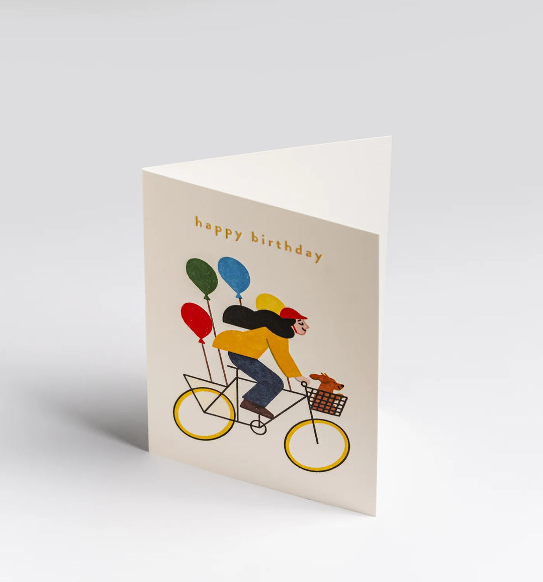 Lagom | Card Birthday HB Bike/Balloons Mini | Shut the Front Door