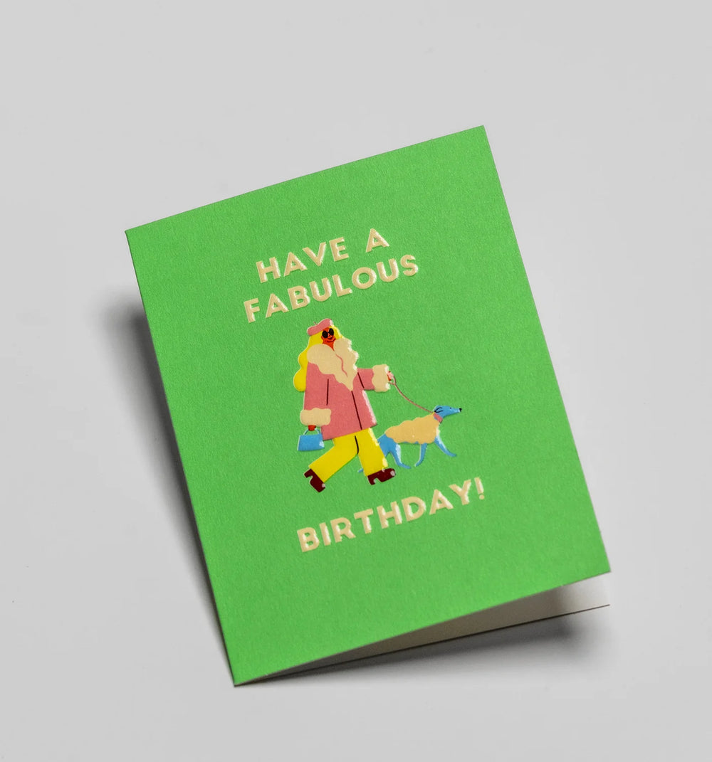 Lagom | Card Have a Fabulous Birthday Mini | Shut the Front Door