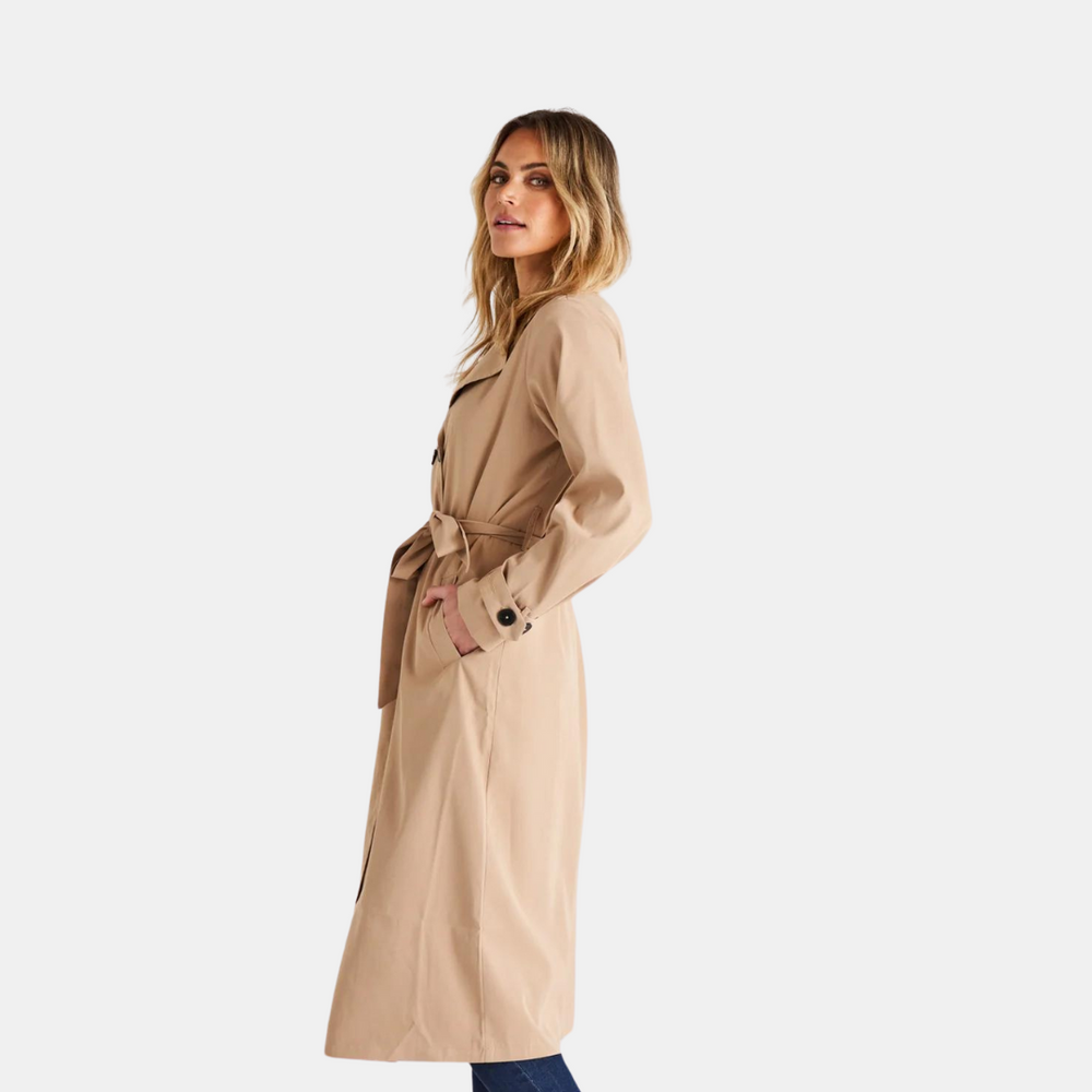 Betty Basics | Zimmer Trench Coat - Sand | Shut the Front Door