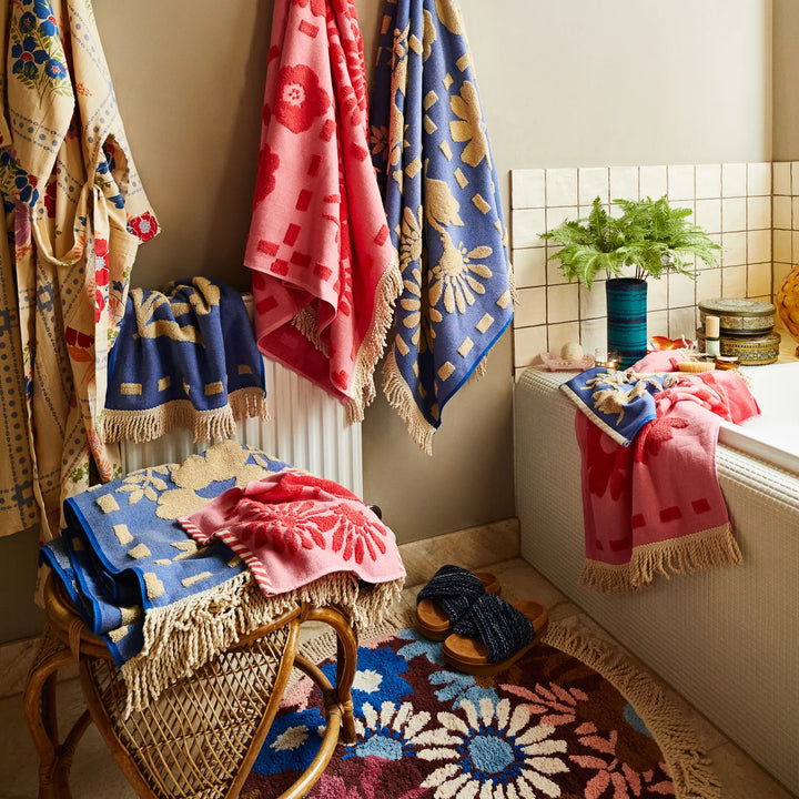 SAGE & CLARE | Aja Face Washer - Ultramarine | Shut the Front Door