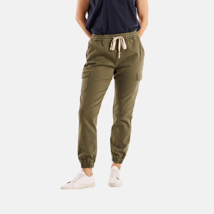 Betty Basics | Connecticut Cargo Jean - Khaki | Shut the Front Door