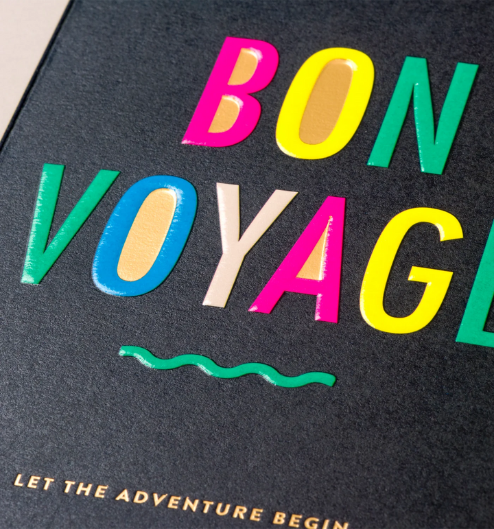 Lagom | Card Bon Voyage Let the Adventure Begin | Shut the Front Door