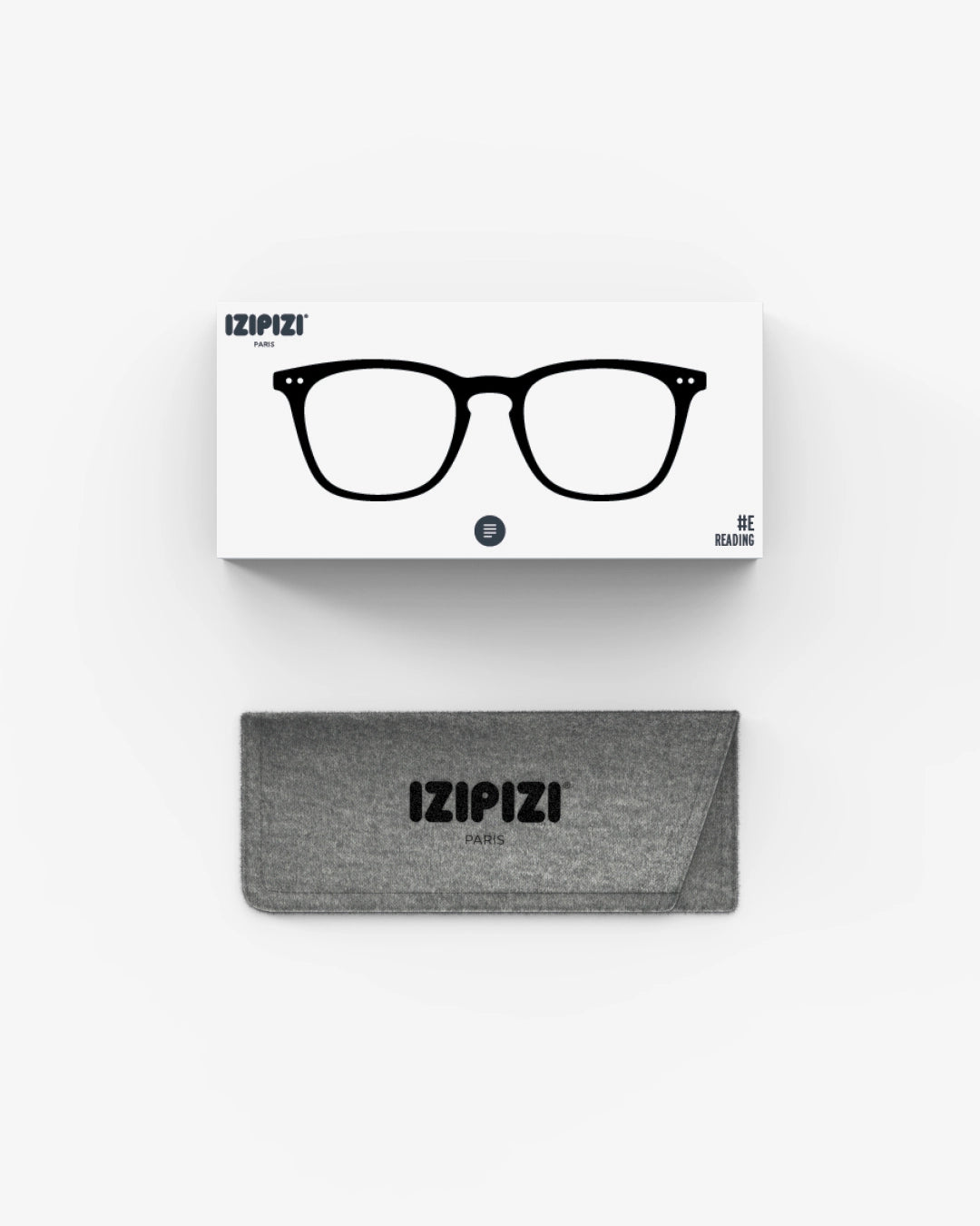 Izipizi | Reading Glasses Collection E Black +2 | Shut the Front Door