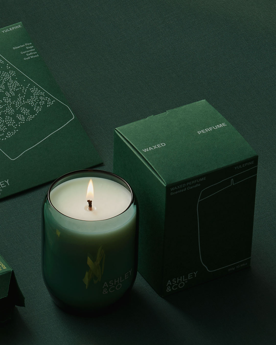 Waxed Perfume Candle - Yulepine Xmas 25