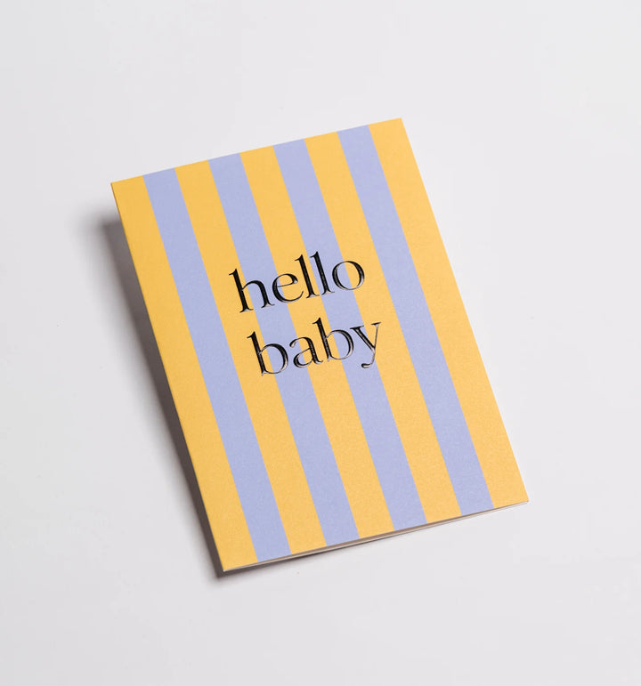 Card Hello Baby