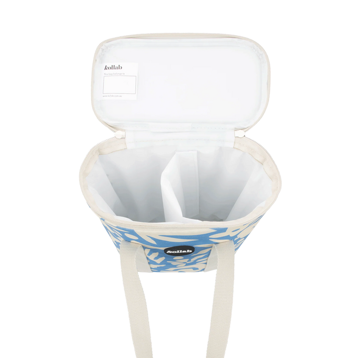 Holiday Wine Cooler Bag - Butter Blue