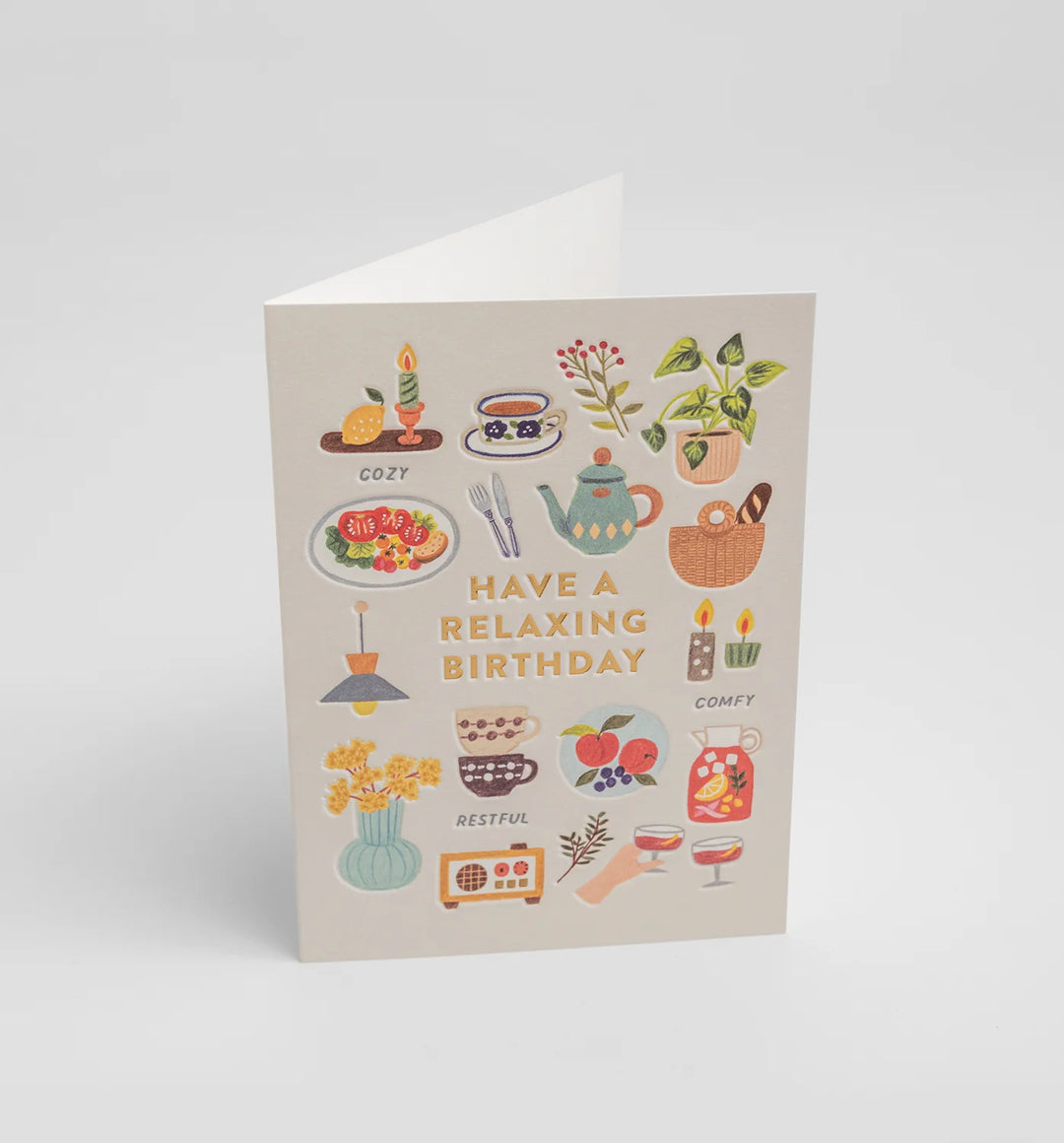 Lagom | Card Have A Relaxing Birthday | Shut the Front Door