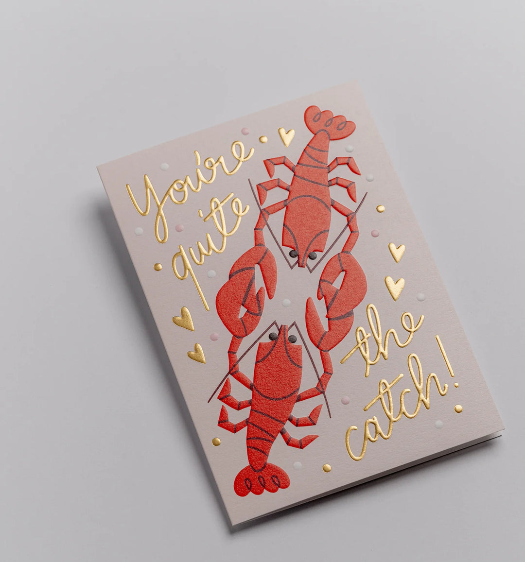 Card You're Quite a Catch