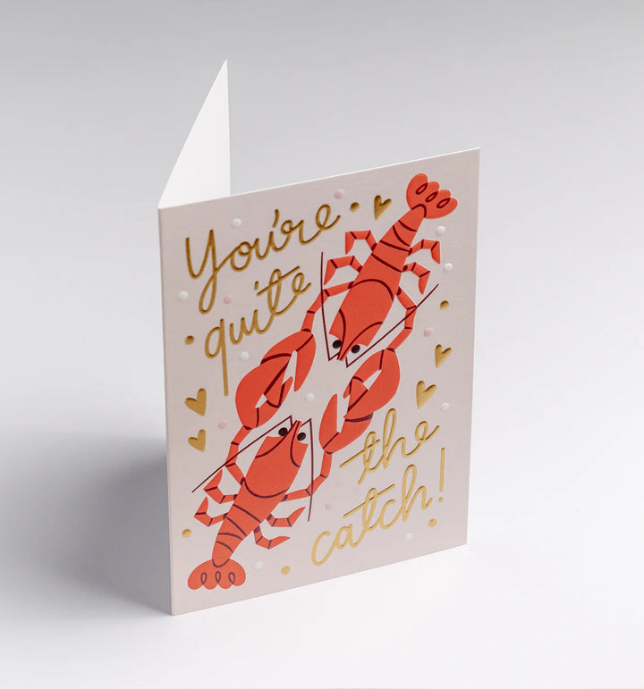 Card You're Quite a Catch