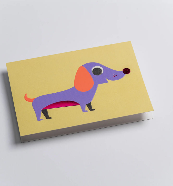Lagom | Card Blank Dachshund | Shut the Front Door