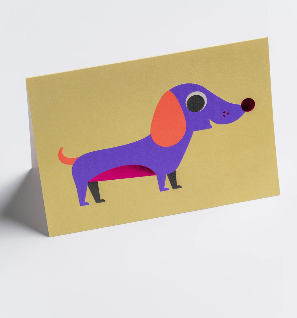 Lagom | Card Blank Dachshund | Shut the Front Door