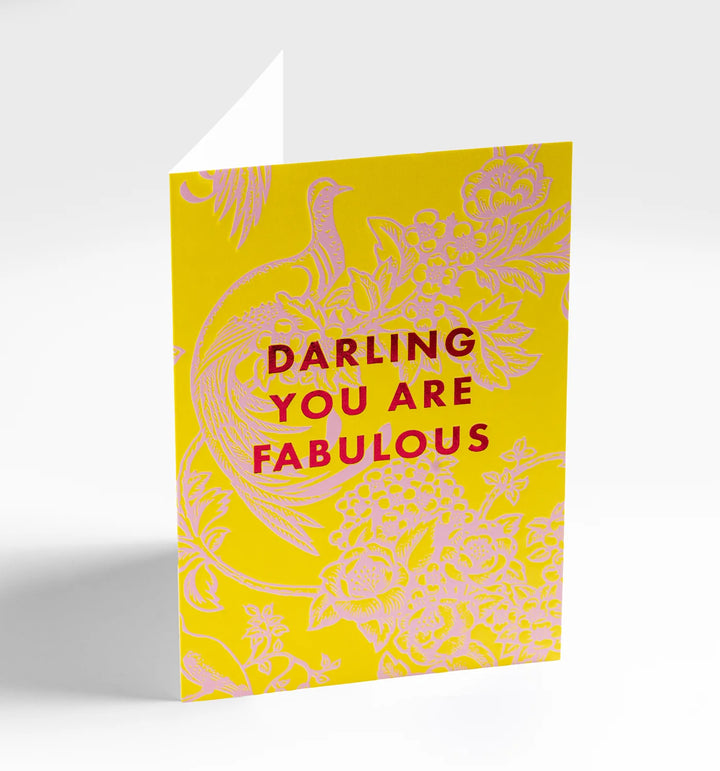 Lagom | Card Darling You Are Fabulous - Bird | Shut the Front Door