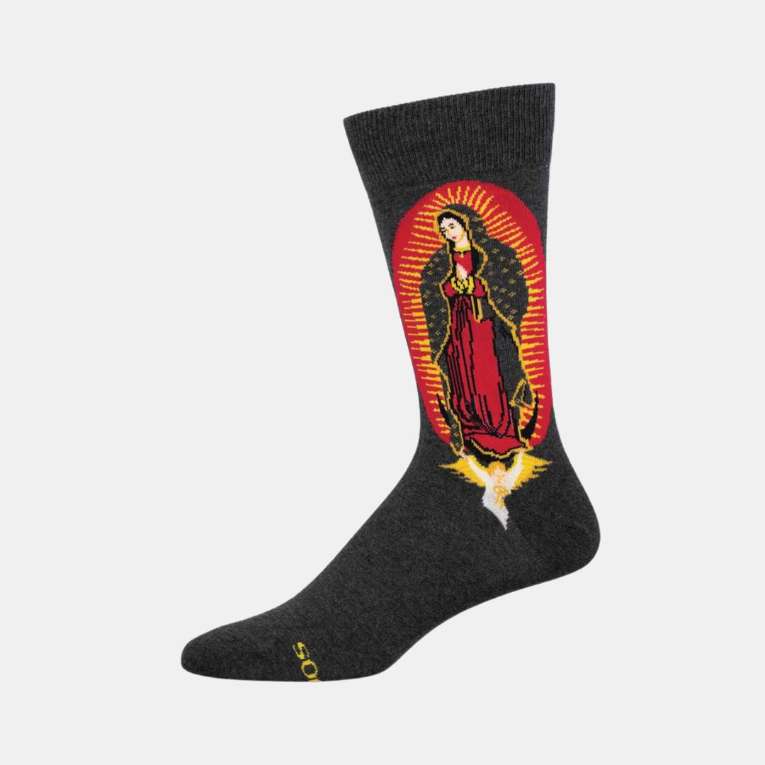 Socksmith | Men's Guadalupe 2.0 Socks - Charcoal Heather | Shut the Front Door
