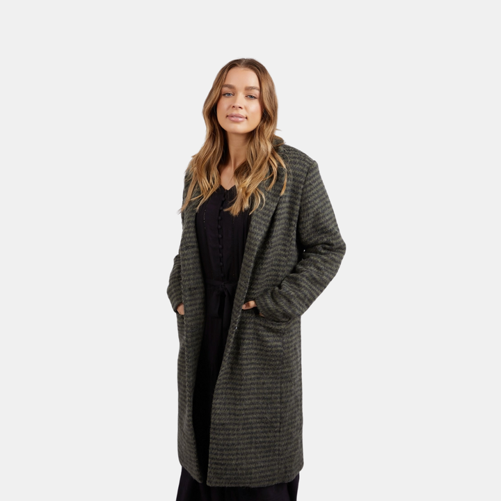 Foxwood | Clementine Coat - Green | Shut the Front Door