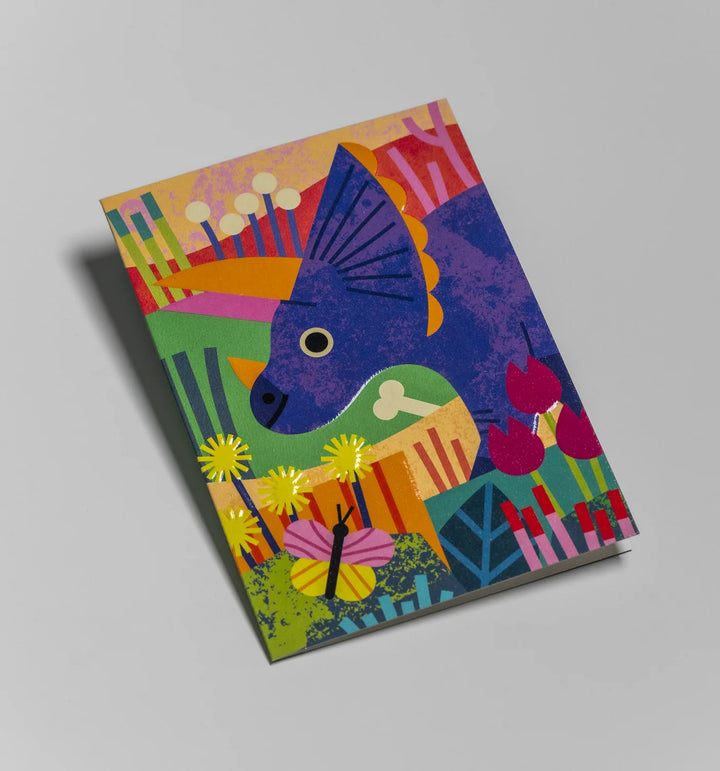 Lagom | Card Blank Triceratops | Shut the Front Door