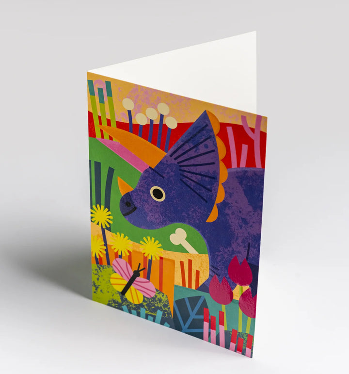 Lagom | Card Blank Triceratops | Shut the Front Door