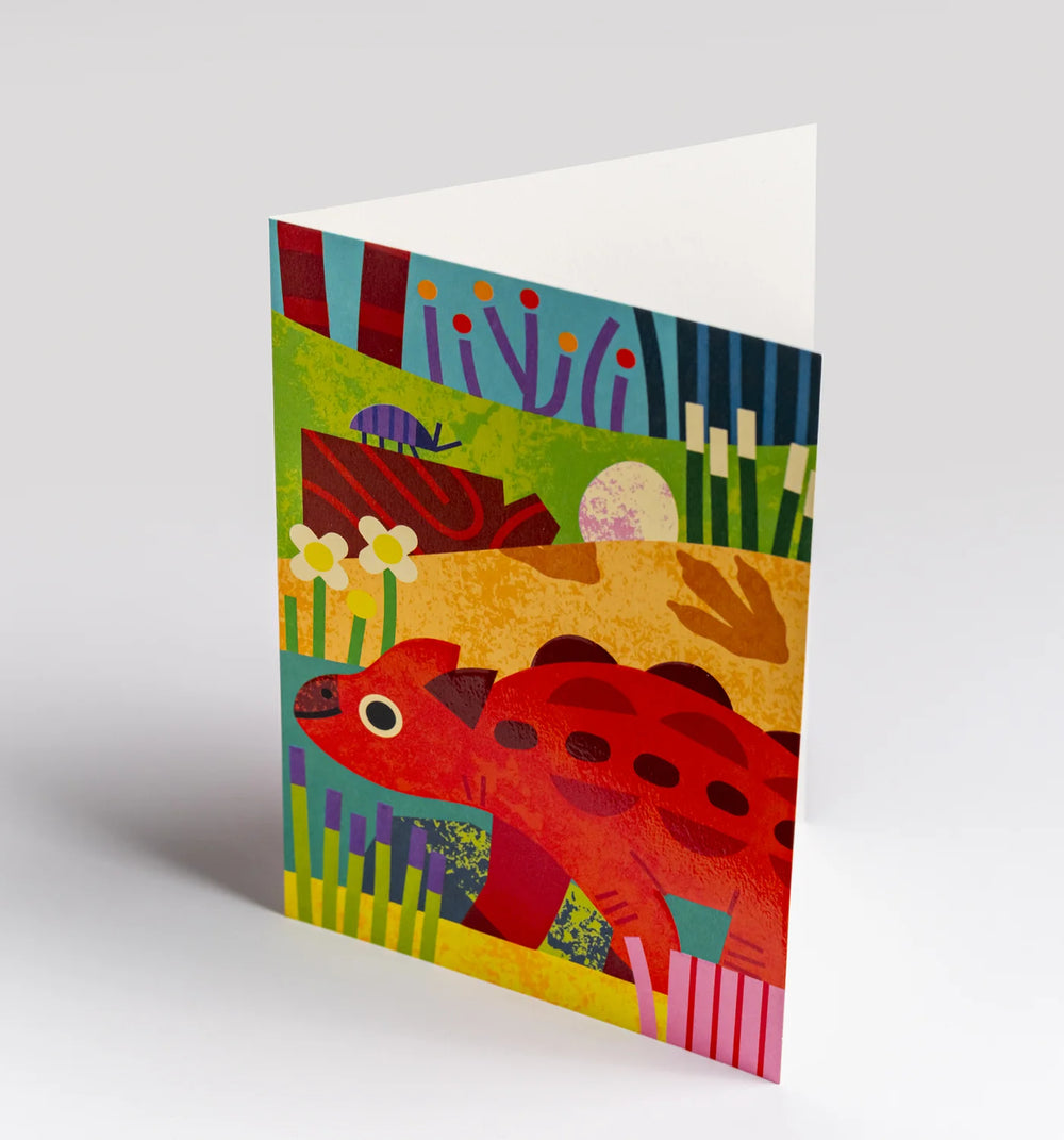 Lagom | Card Blank Ankylosaurus | Shut the Front Door
