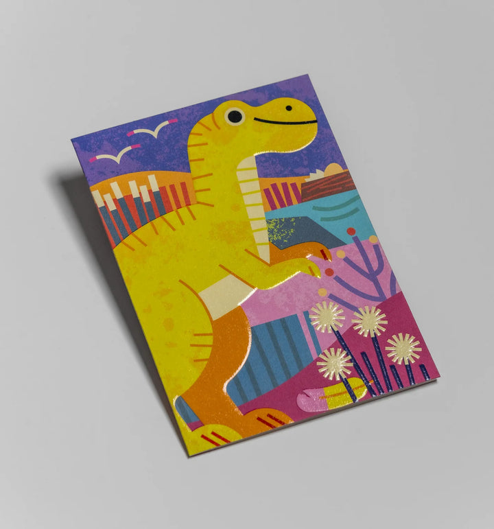 Lagom | Card Blank Tyrannosaurus | Shut the Front Door