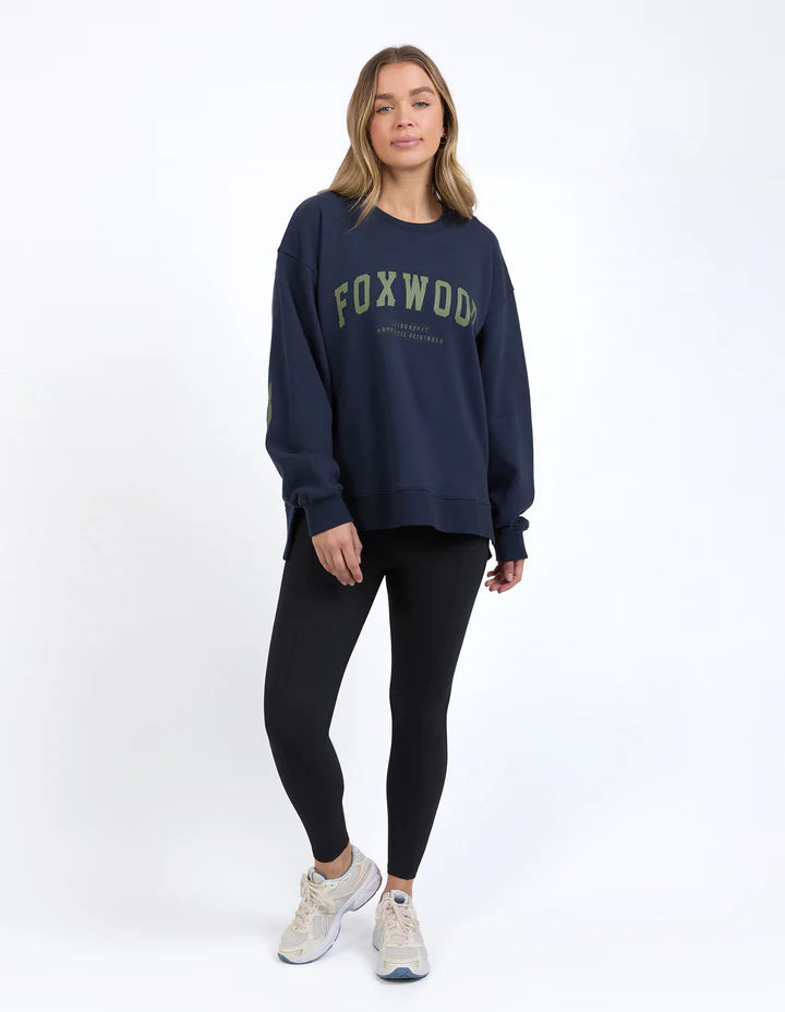 Foxwood | Interval Crew - Navy | Shut the Front Door