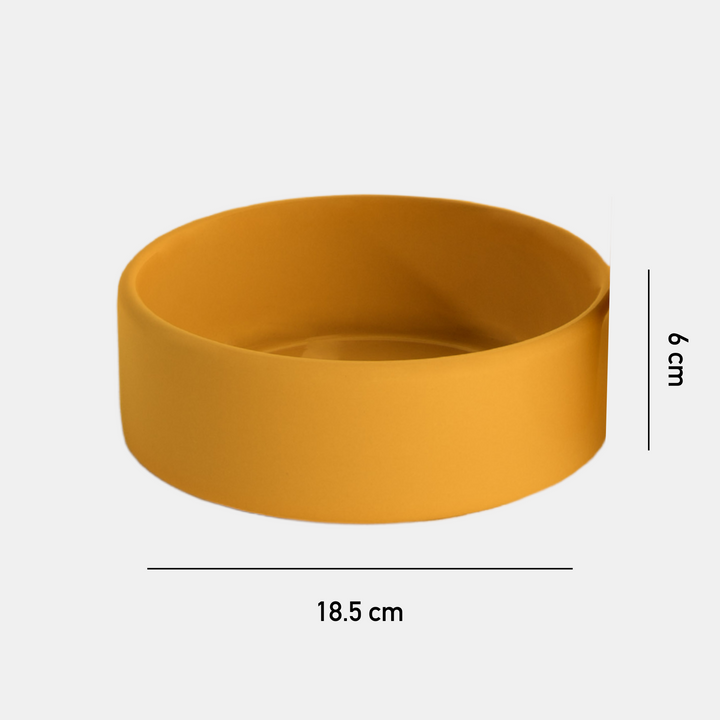 Antigone | Pet Bowl Large - Mustard Matt | Shut the Front Door