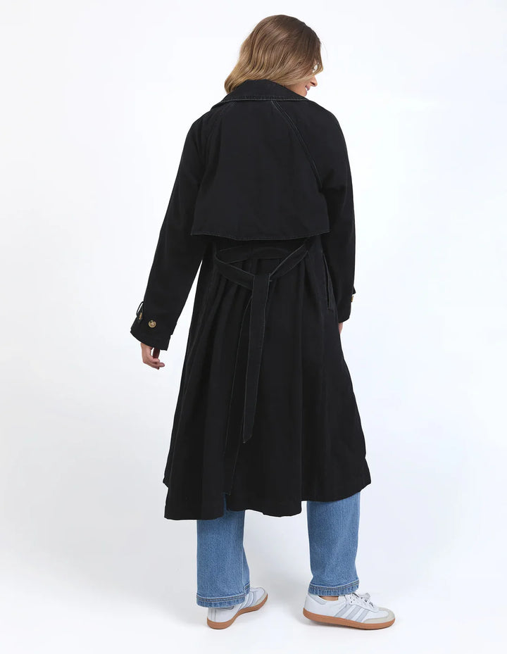 Foxwood | Deuce Trench - Black | Shut the Front Door