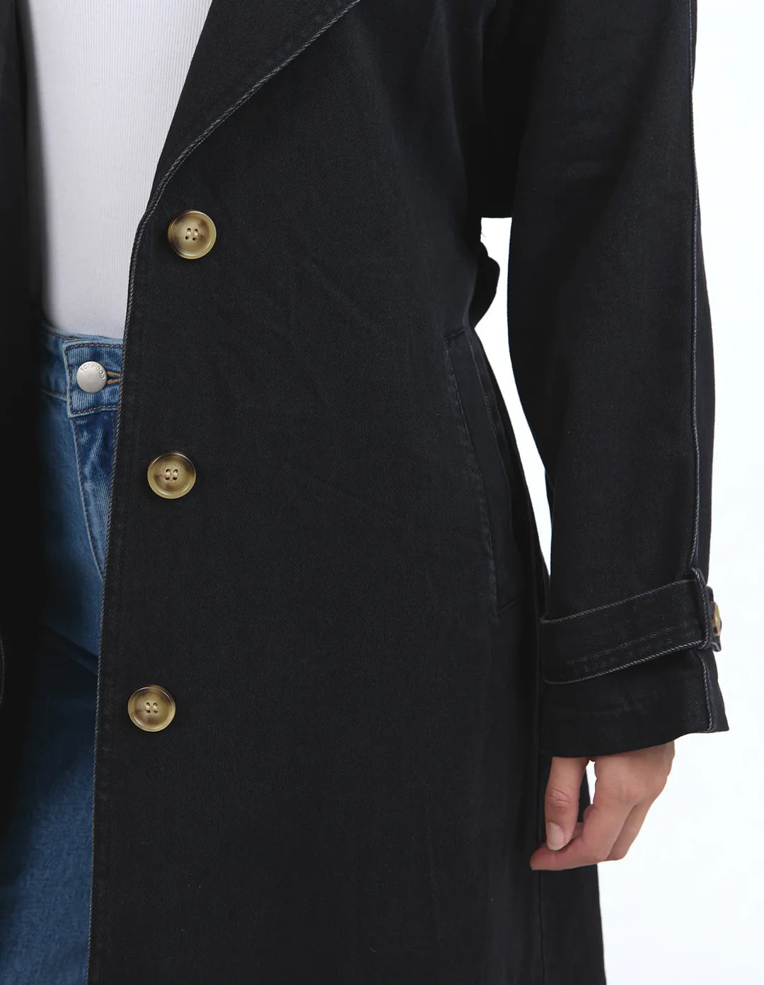Foxwood | Deuce Trench - Black | Shut the Front Door