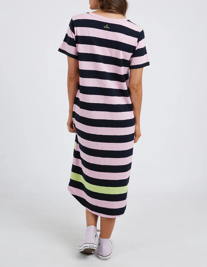 Elm Knitwear | Mercury Stripe Dress - Key Lime | Shut the Front Door
