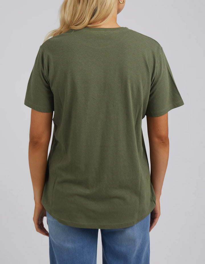 Elm Knitwear | Laurel Tee - Clover | Shut the Front Door