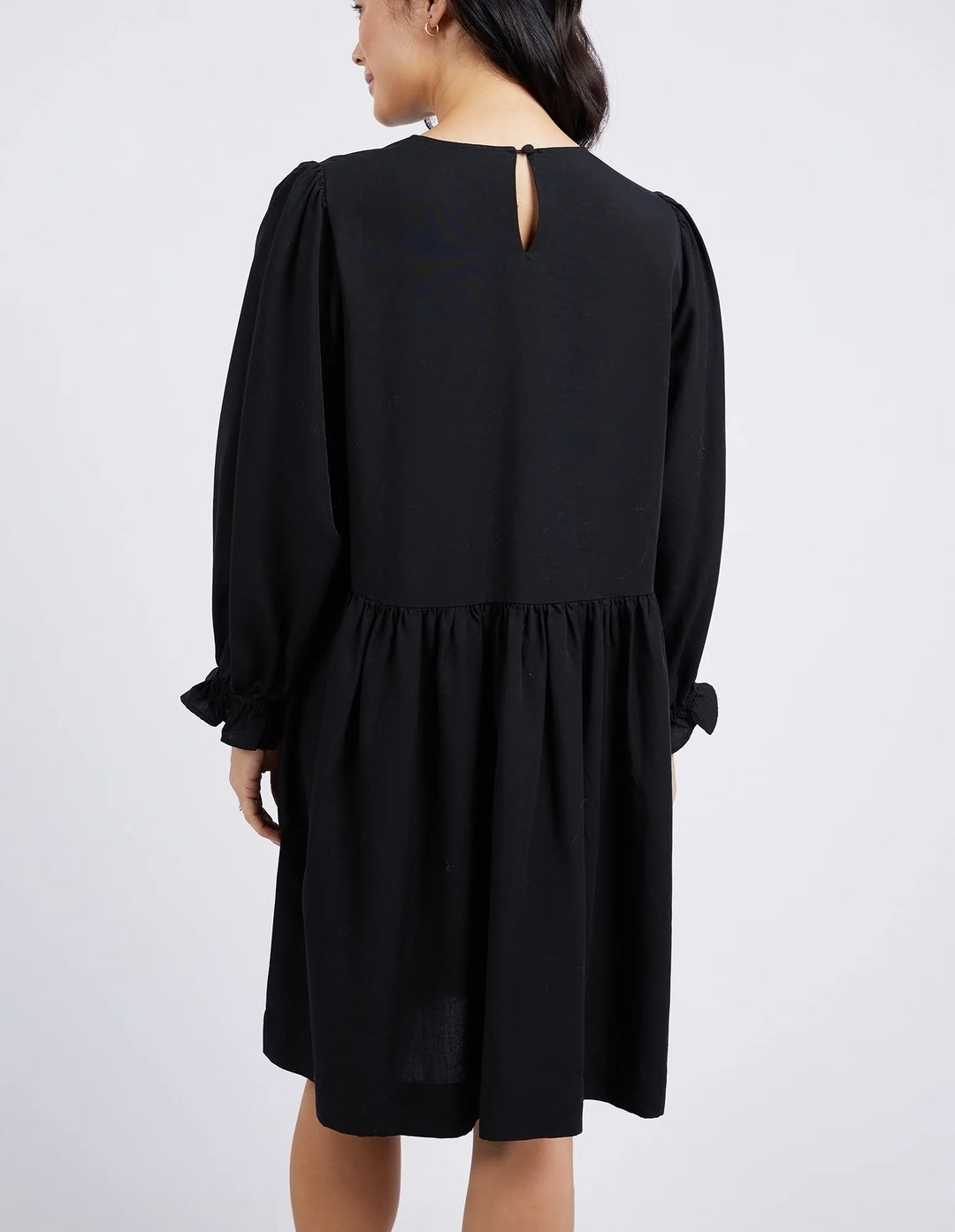 Elm Knitwear | River Dress - Black | Shut the Front Door