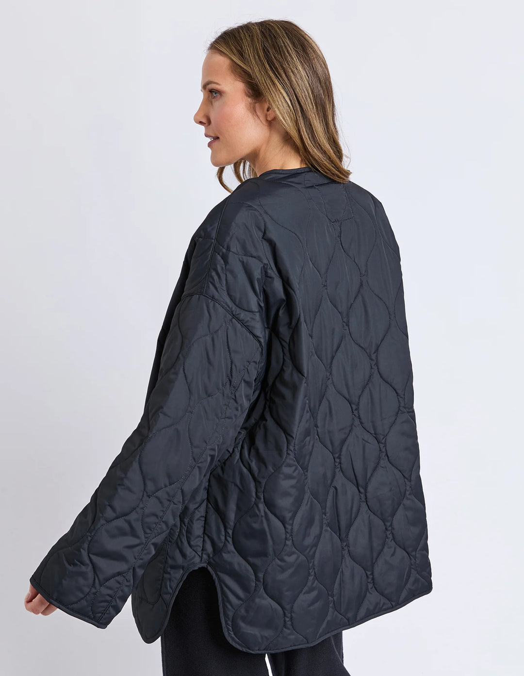 Elm Knitwear | Dusty Jacket - Black | Shut the Front Door