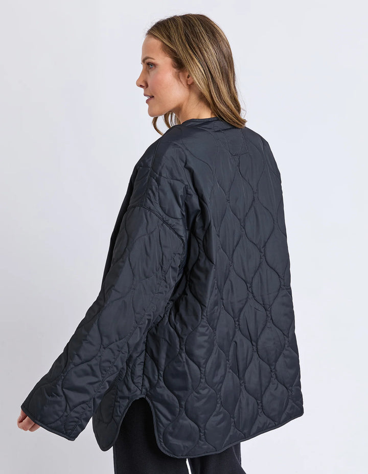 Elm Knitwear | Dusty Jacket - Black | Shut the Front Door