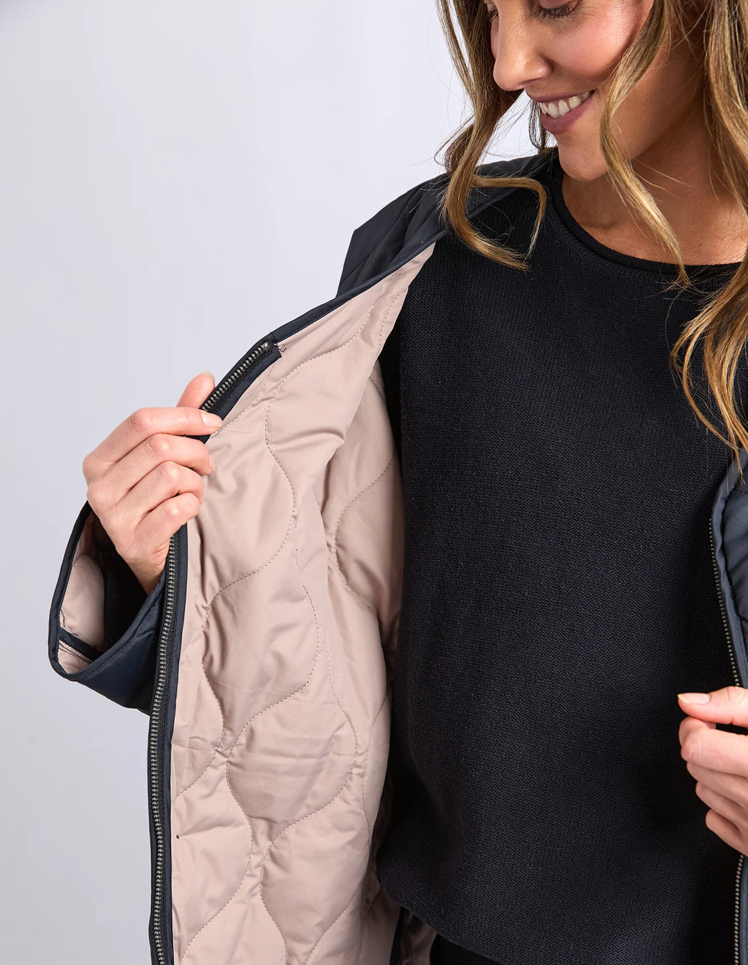 Elm Knitwear | Dusty Jacket - Black | Shut the Front Door