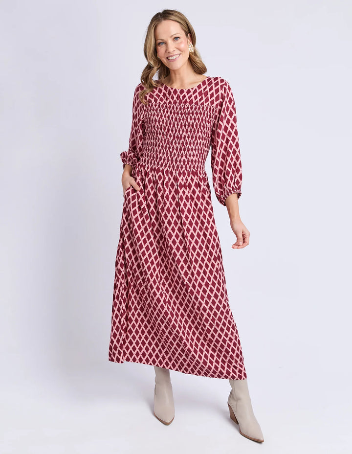 Elm Knitwear | Kiruna Dress - Print | Shut the Front Door