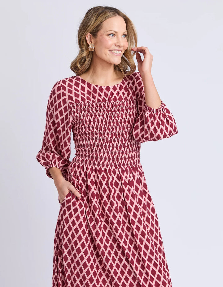 Elm Knitwear | Kiruna Dress - Print | Shut the Front Door