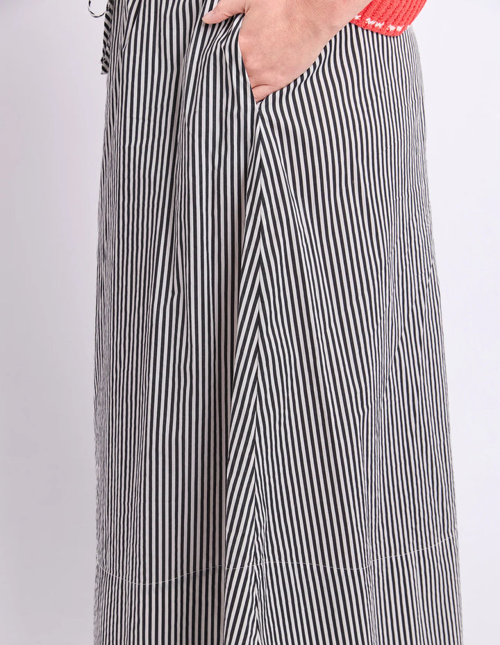 The Willow Skirt - Black Stripe