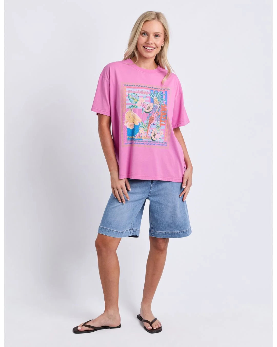 Rio Rio Tee - Magenta