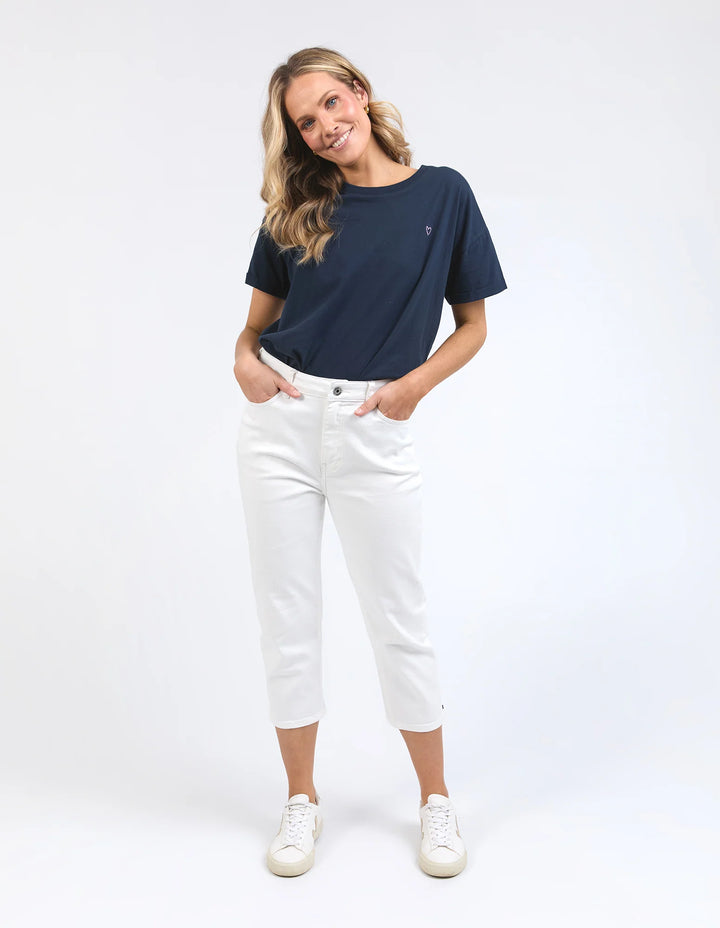Mollie Capri Jean - White