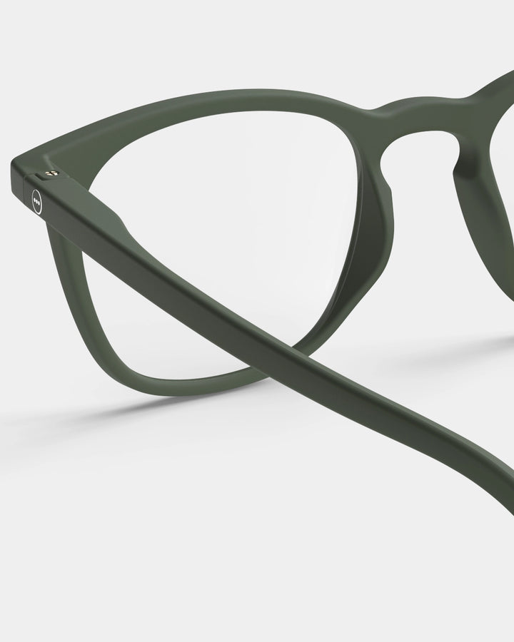 Izipizi | Reading Glasses Collection E Khaki Green +3 | Shut the Front Door
