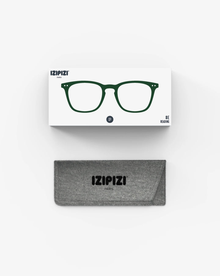 Izipizi | Reading Glasses Collection E Khaki Green +3 | Shut the Front Door