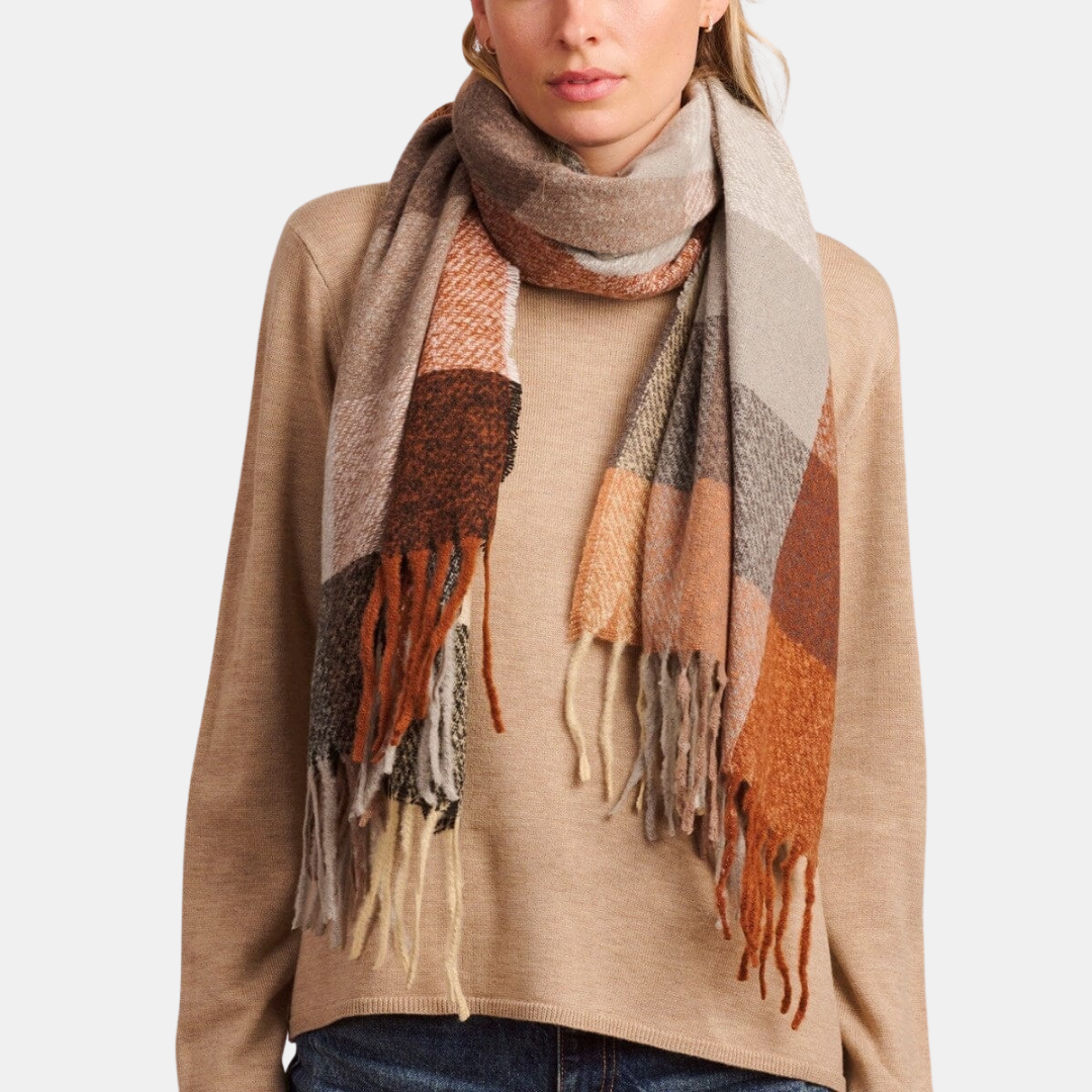 Tiger Tree | Gryon Scarf - Coffee | Shut the Front Door
