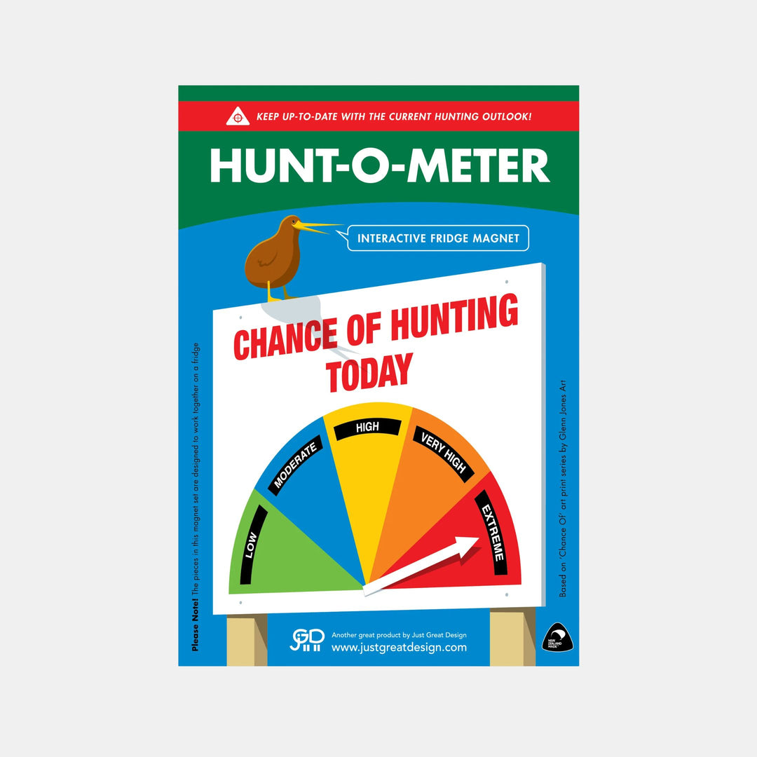 Just Great Design | O-Meter Hunting Magnet | Shut the Front Door
