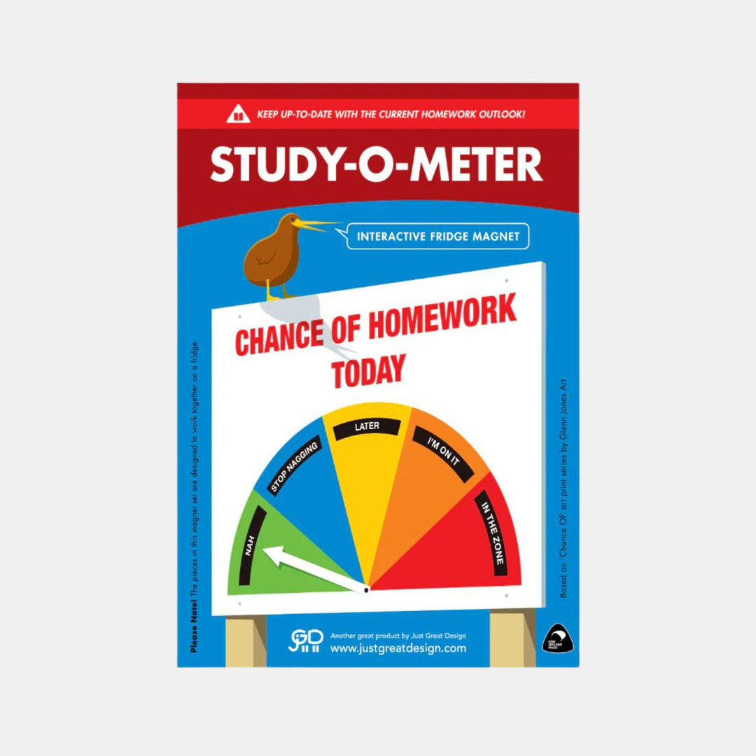 Just Great Design | O-Meter Study Magnet | Shut the Front Door