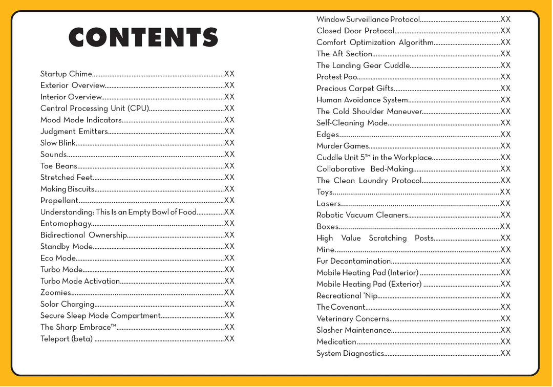 Chronicle Books | Cat Operators Manual | Shut the Front Door