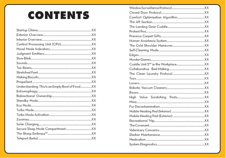 Chronicle Books | Cat Operators Manual | Shut the Front Door