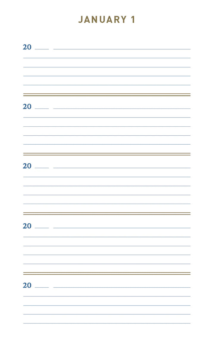 Denim One Line A Day