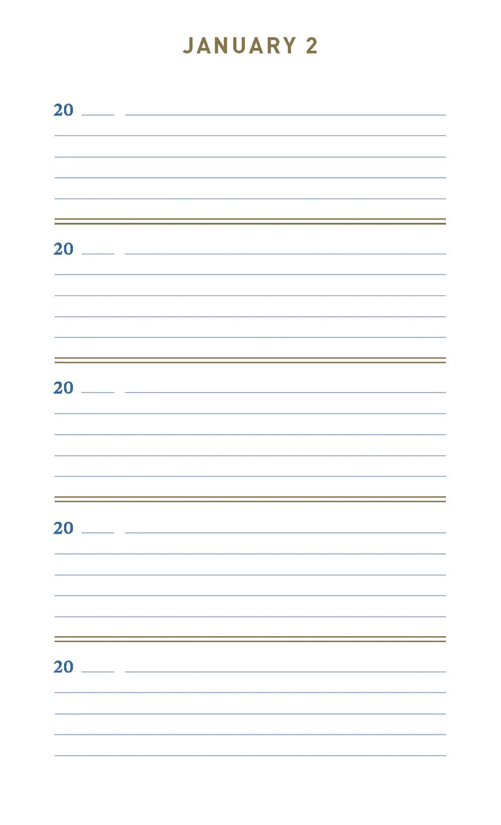 Denim One Line A Day